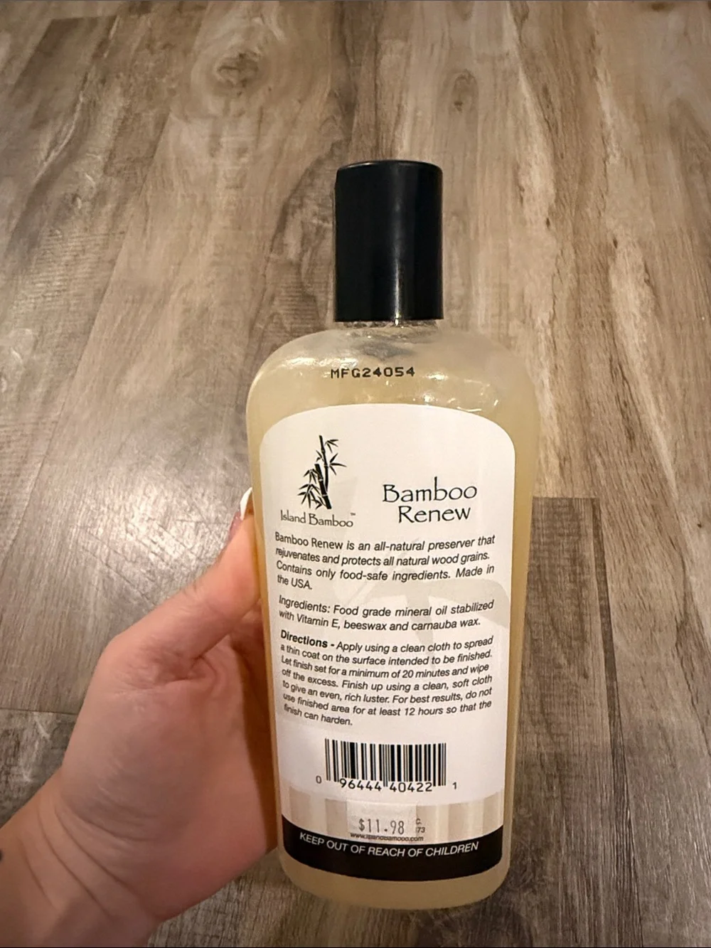 Bamboo Renew Wood & Bamboo Restorer - Clear